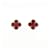 Boucles d'oreilles puces Sweet Alhambra Van Cleef & Arpels  - vue 1