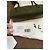 Alaïa Teckel Small Borsa in scamosciato e pelle Goa lucida - Verde Oliva - vista 11