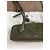 Alaïa Teckel Small Borsa in scamosciato e pelle Goa lucida - Verde Oliva - vista 3
