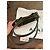 Alaïa Teckel Small Borsa in scamosciato e pelle Goa lucida - Verde Oliva - vista 6