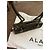 Alaïa Teckel Small Borsa in scamosciato e pelle Goa lucida - Verde Oliva - vista 7