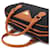 Sac Boston Yves Saint Laurent Marron Noir  - vue 5