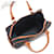 Sac Boston Yves Saint Laurent Marron Noir  - vue 6