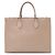 Borsa Tote Louis Vuitton Onthego MM Monogram Empreinte Grigio