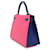 Hermès Borsa Hermes Kelly 28 Rosa Blu - vista 3