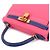 Hermès Borsa Hermes Kelly 28 Rosa Blu - vista 5