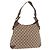 Gucci Horsebit Hobo GG Canvas Beige - vista 3