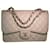 Timeless Chanel Classic Flap Medium Caviar Leder Beige  - Ansicht 1