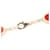 Van Cleef & Arpels Vintage Alhambra Carnelian Bracelet Red Golden  - view 5