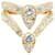 Van Cleef & Arpels 18K Yellow Gold Band Ring Golden  - view 2