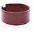 Hermès Bracciale Artemis Touareg Rouge H Hermes Rosso Bordò - vista 2