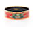 Hermès Bracelete EMAGLE GM Hermes Multicor Dourado Laranja  - vista 1