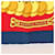Hermès Sciarpa Hermes Carre 90 Kosmima Rosso Multicolore Giallo - vista 6