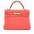 Hermès Borsa Hermes Kelly 32 in Rose Jaipur Rosa