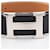 Hermès Hermes Constance H-Belt Braun Schwarz Silber  - Ansicht 2