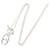 Hermès Hermes Chaine d'Ancre Amulette Necklace Silvery  - view 2
