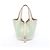 Hermès Borsa Hermes Picotin Lock Micro Lucky Daisy Blu Verde Crudo