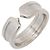 Anel Cartier C2 em ouro branco 18K Prata