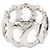 Cartier C de Diamond Ring Silvery - view 3