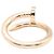 Anello Juste un Clou di Cartier in oro rosa 18K D'oro - vista 3