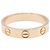 Anillo Mini Love de Cartier en oro rosa de 18K Dorado - vista 2