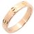 Anello Mini Love di Cartier in oro rosa 18K D'oro