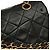 Timeless Chanel Vintage Square Classic Single Flap Matelassé Lambskin Mini Nero - vista 4