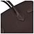Hermès Hermes HAC Birkin Black Fjord con Hardware Palladium 28 Marrone - vista 6