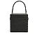 Louis Vuitton Borsa Mini Malle Bleeker Box Pelle Epi Nera Nero - vista 3