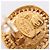Orecchini a clip tondi Gripoix Chanel D'oro - vista 3