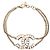 Bracciale con Charm Chanel Coco Mark a Doppia Filo D'oro