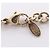 Bracciale con Charm Chanel Coco Mark a Doppia Filo D'oro - vista 4