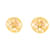 Orecchini Chanel Coco Mark Circle D'oro  - vista 2