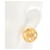 Orecchini Chanel Coco Mark Circle D'oro  - vista 4