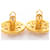 Orecchini Chanel Coco Mark Circle D'oro  - vista 5