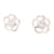 Orecchini Chanel Camellia Coco Mark Rosa D'oro - vista 2