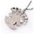 Collana Chanel Coco Mark Nero Argento Giallo  - vista 2