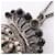 Collana Chanel Coco Mark Nero Argento Giallo  - vista 8
