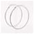 Timeless Orecchini a cerchio Chanel Coco Mark Argento  - vista 3