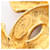 Spilla Chanel Coco Mark Matelassé D'oro - vista 3