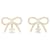 Orecchini Swing con nastro Chanel Coco Mark D'oro  - vista 1