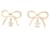 Orecchini Swing con nastro Chanel Coco Mark D'oro  - vista 2