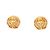 Orecchini a clip Chanel placcati oro con perla sintetica Bianco D'oro - vista 2