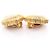 Orecchini a clip Chanel placcati oro con perla sintetica Bianco D'oro - vista 7