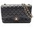Borsa a Spalla Chanel Large Matelassé Double Flap Nero