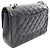 Timeless Borsa a Spalla Chanel Classic Double Flap Nero - vista 2