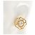 Orecchini a clip placcati oro Chanel Bianco D'oro - vista 4