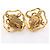 Orecchini a clip placcati oro Chanel Bianco D'oro - vista 8