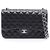 Timeless Borsa Chanel Large Matelassé Classic Double Flap Nero
