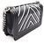 Borsa a tracolla Chanel Boy Chevron V-Stitch Hologram Nero - vista 2